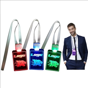 Custom Party Club LED Name Tag